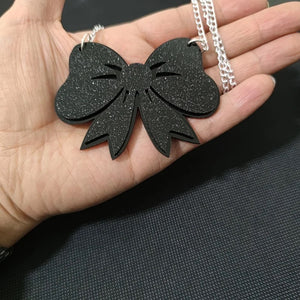 Bow Charm Necklace