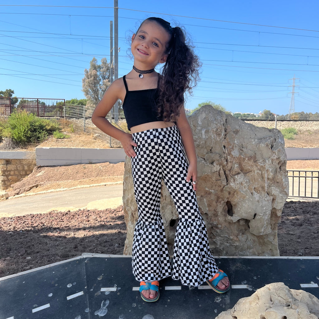 Checkered Bell Bottoms