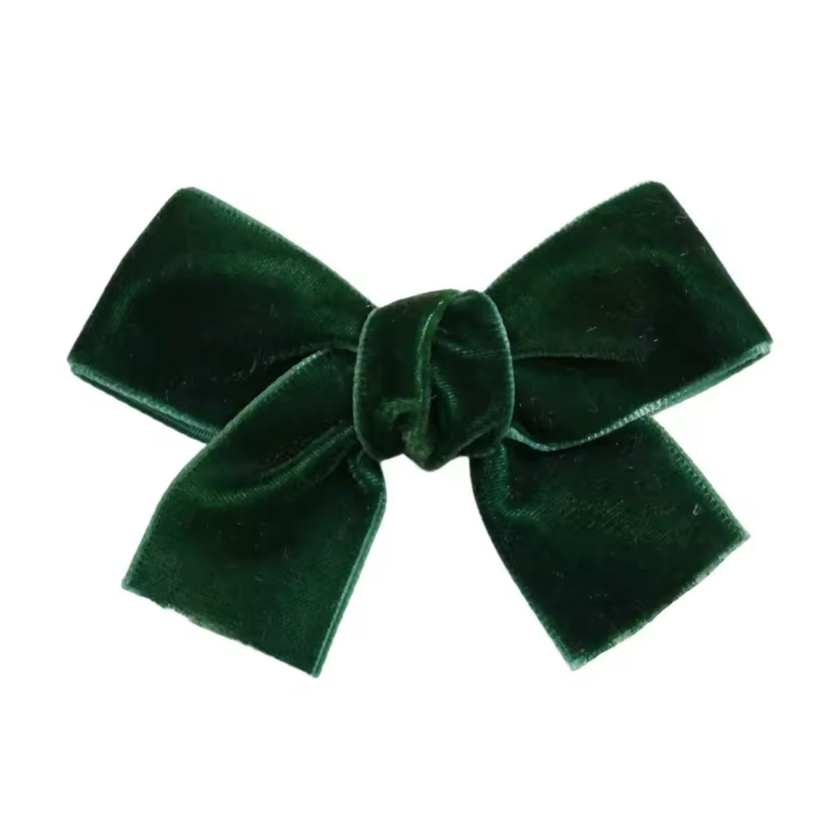 Velvet Dreams Mini Hair Bow Clip Set