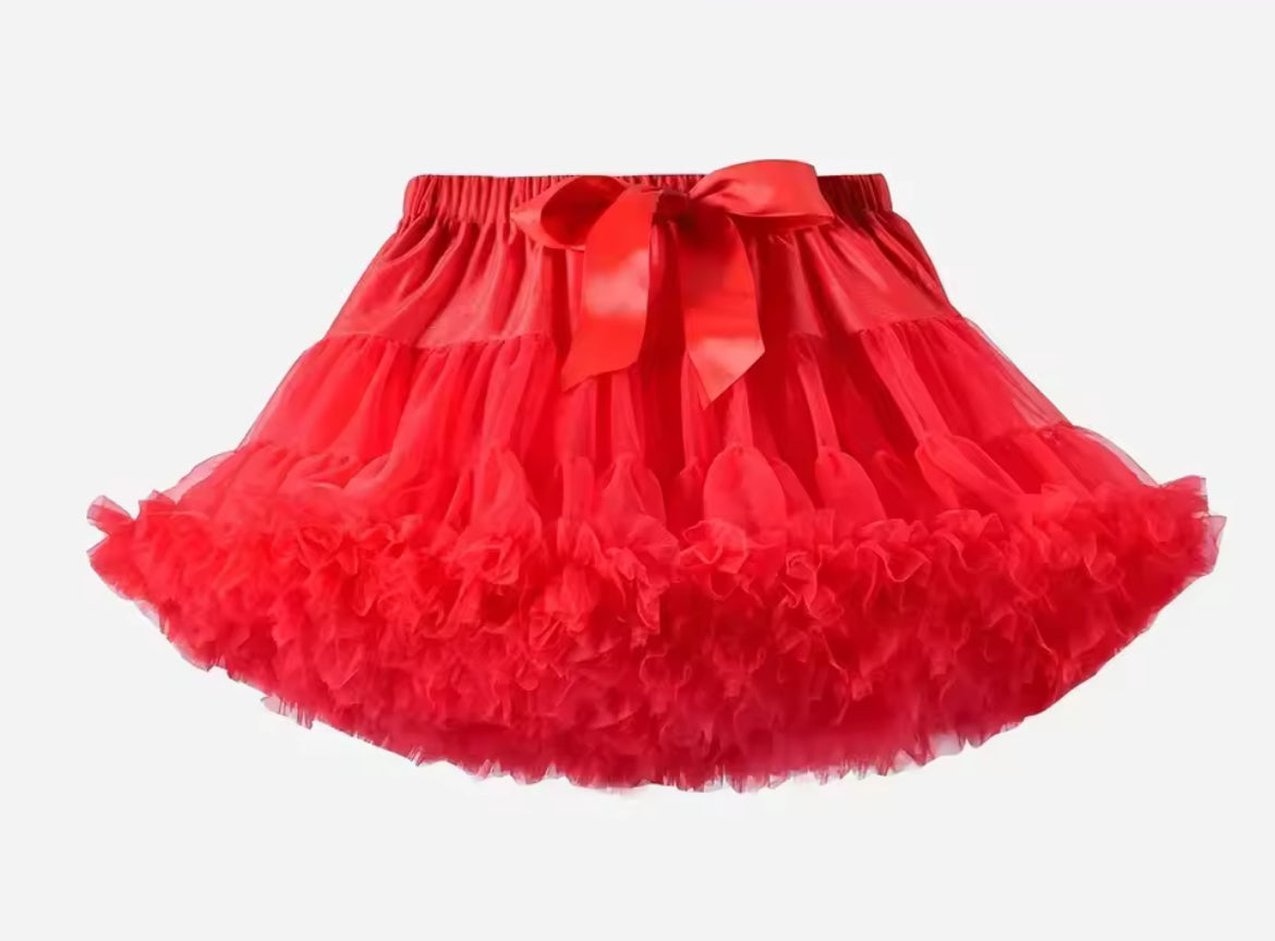 Ruffled Tutu Petite Skirt