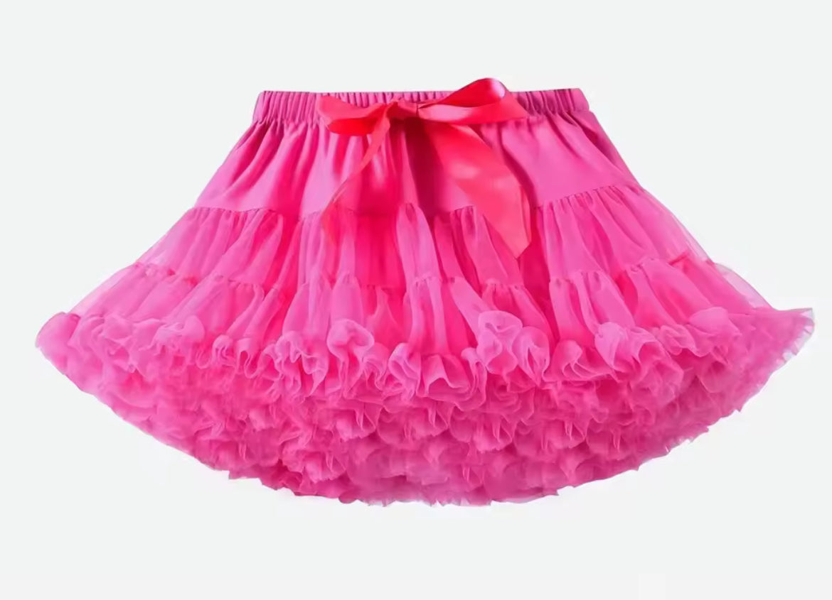 Ruffled Tutu Petite Skirt