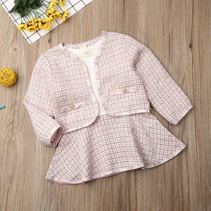 Pink Iconic Doll Tweed Set