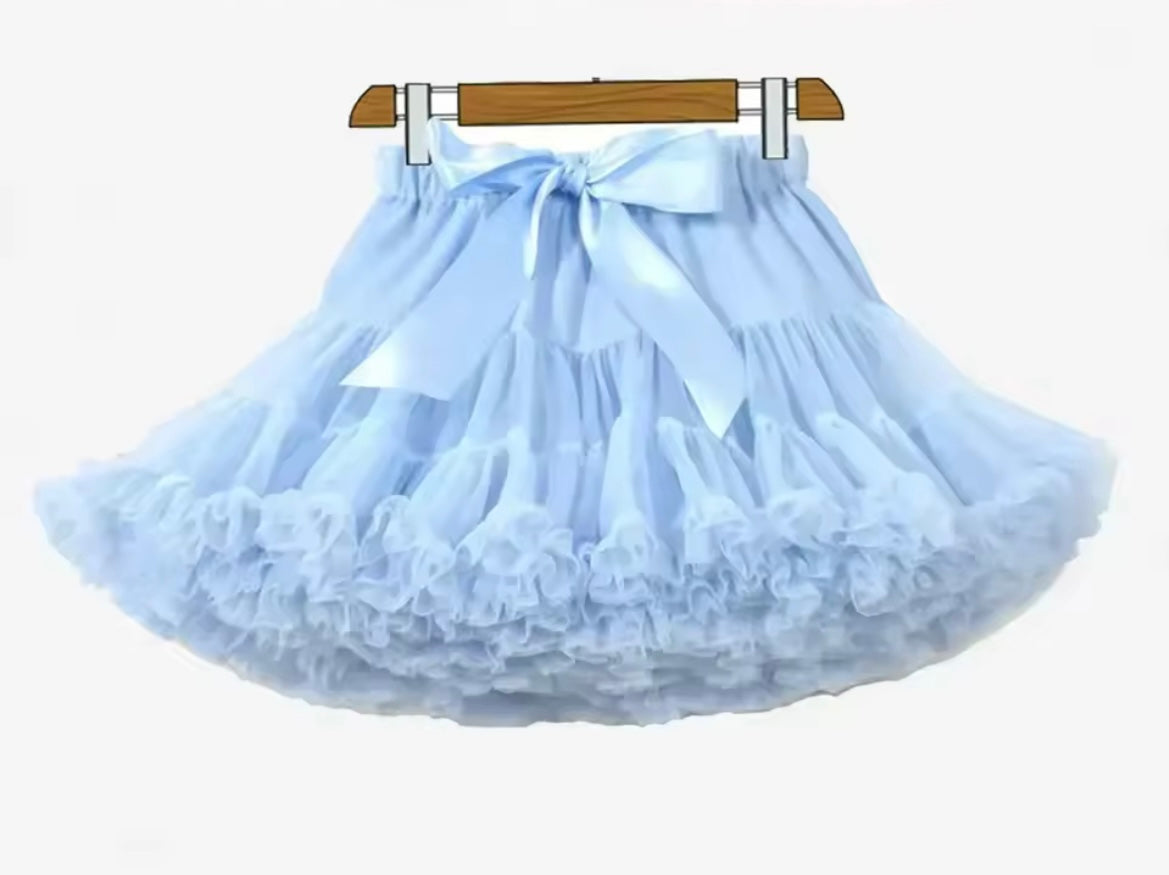 Ruffled Tutu Petite Skirt