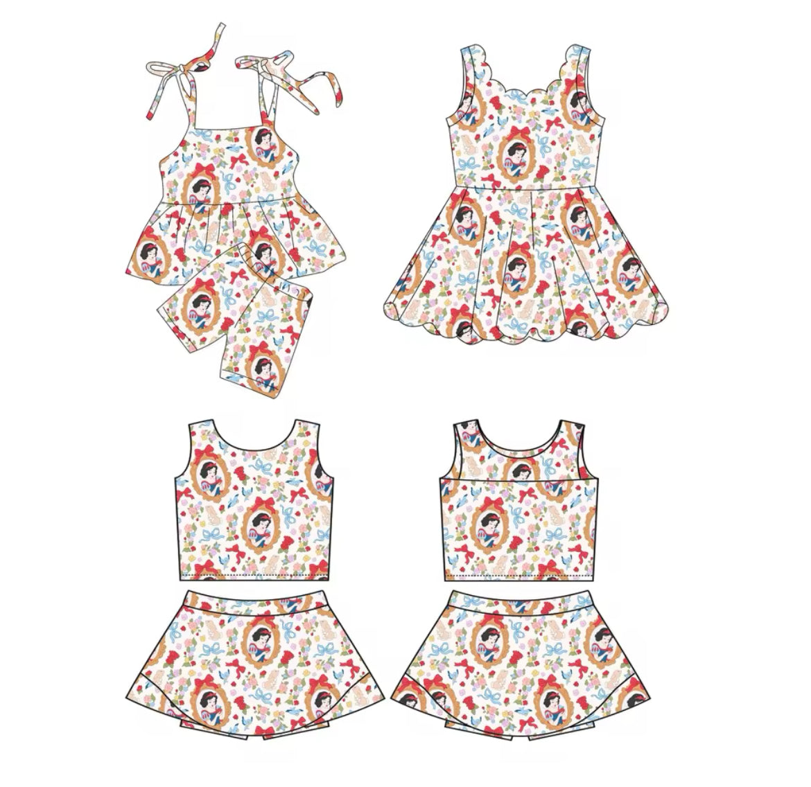 Apple Princess Print