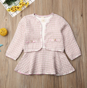 Pink Iconic Doll Tweed Set