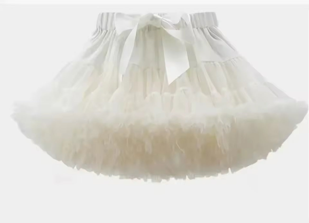 Ruffled Tutu Petite Skirt