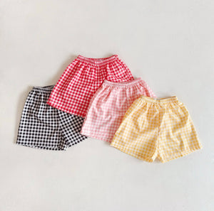 Pixie Check Shorts