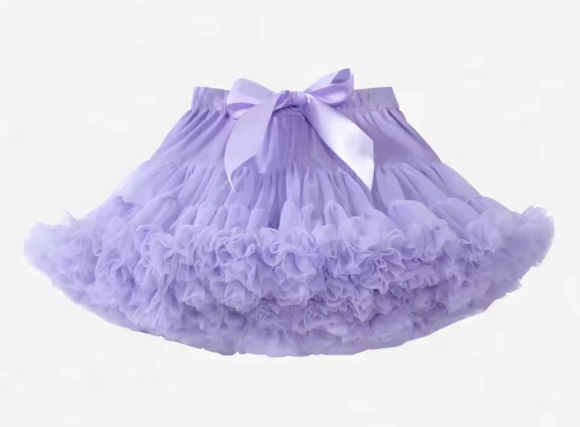 Ruffled Tutu Petite Skirt