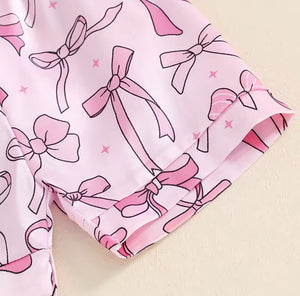 Twinkle Bows Pajama Set
