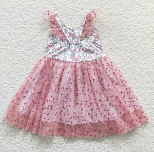 Purrfectly Pink Sparkle Dress