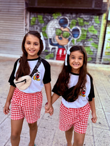 Pixie Check Shorts