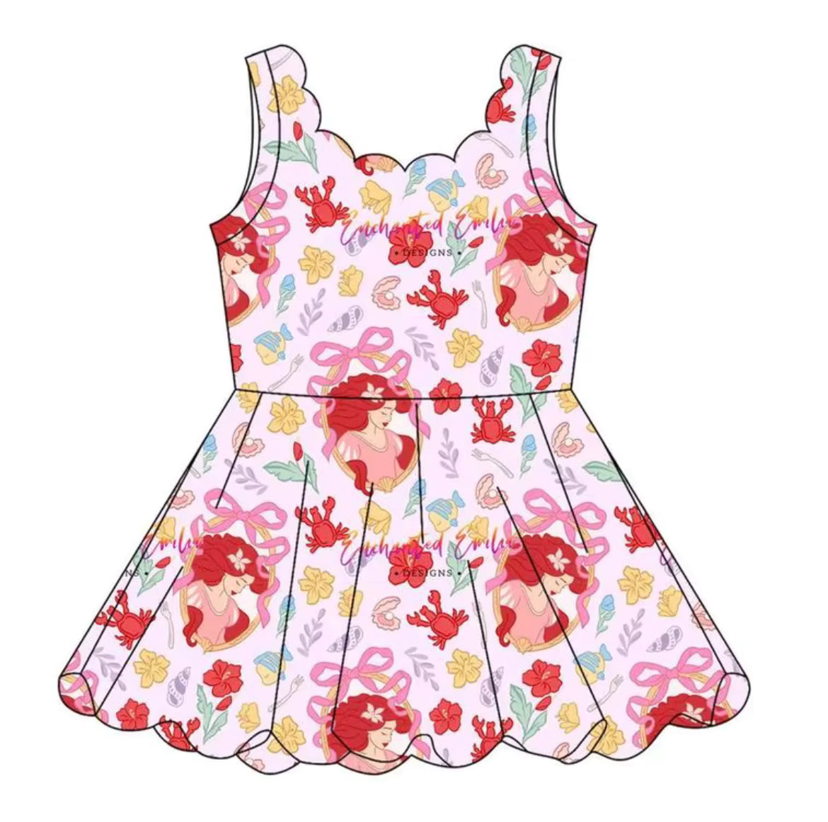 Mermaid Princess Print