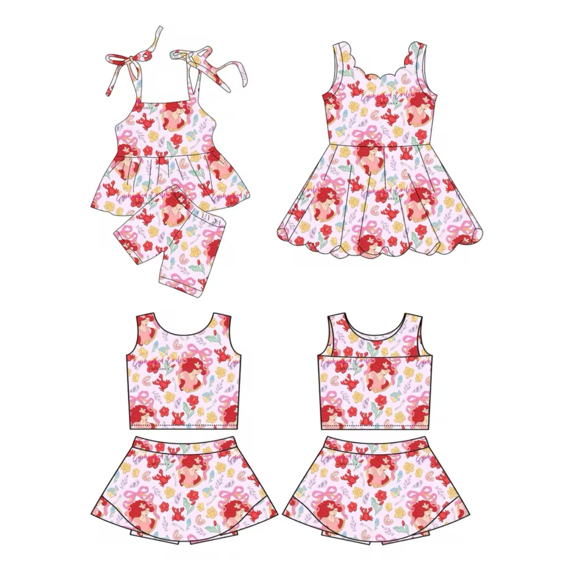Mermaid Princess Print