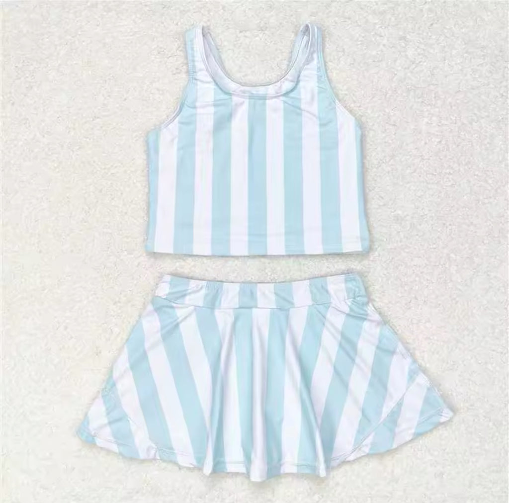 Sky Stripes Activewear Set