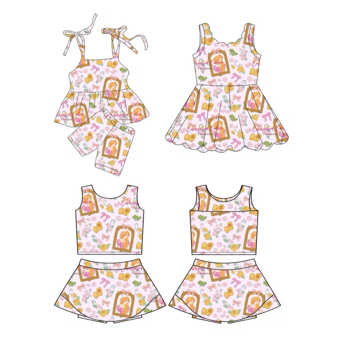 Tower Princess Print