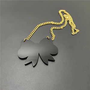 Bow Charm Necklace