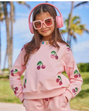 Square Rhinestone Sunglasses