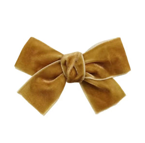 Velvet Dreams Mini Hair Bow Clip Set