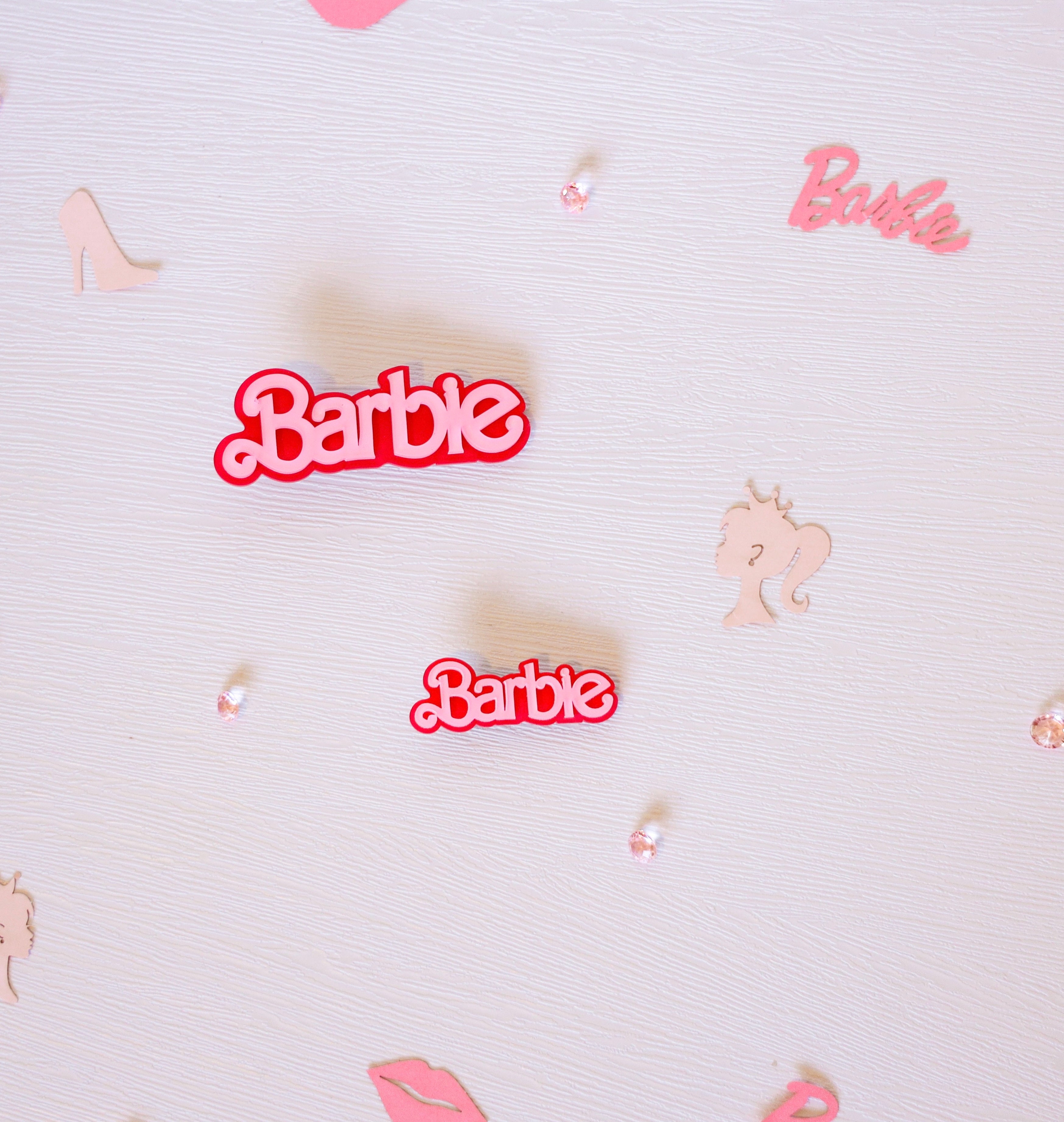 B Pink Hair Clip