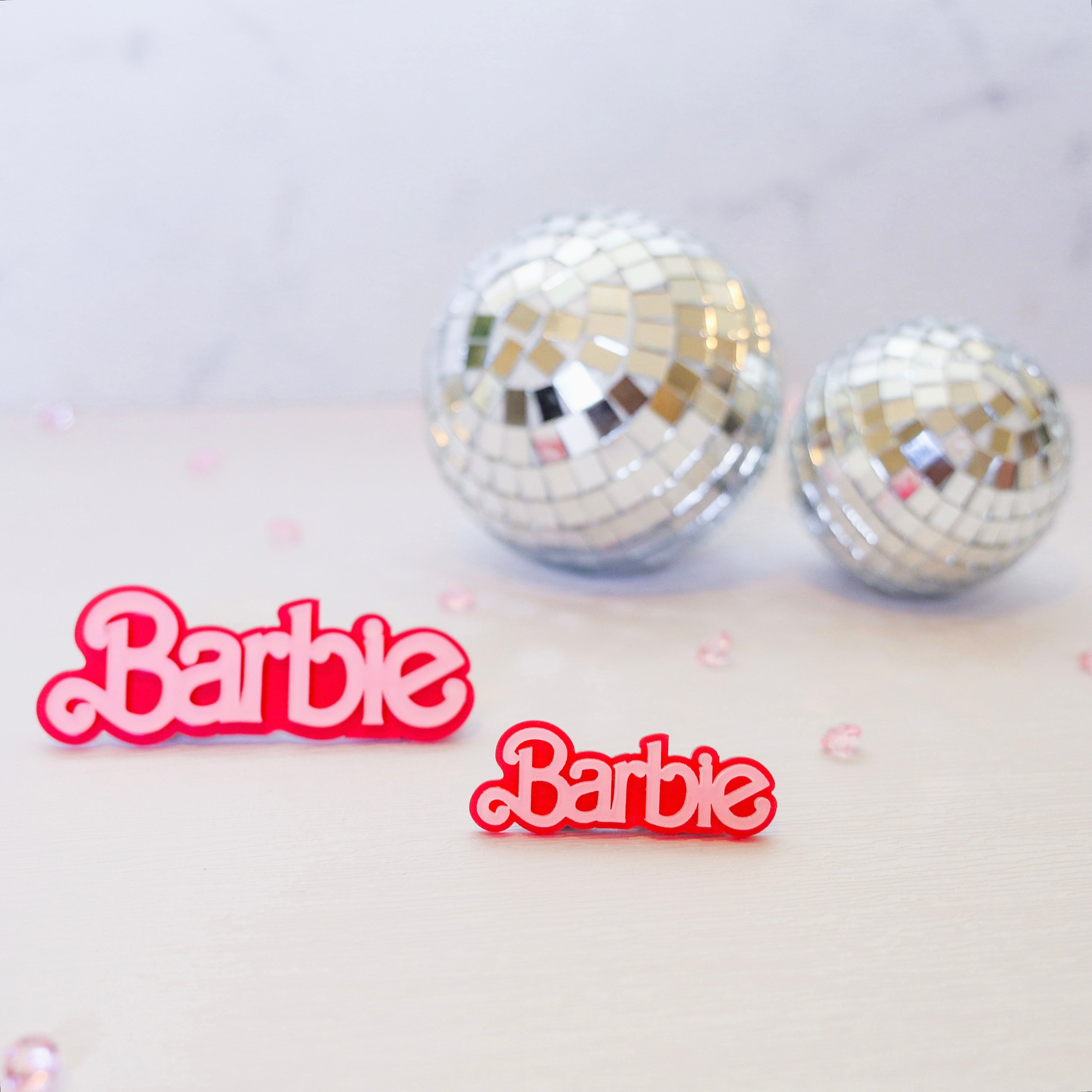 B Pink Hair Clip
