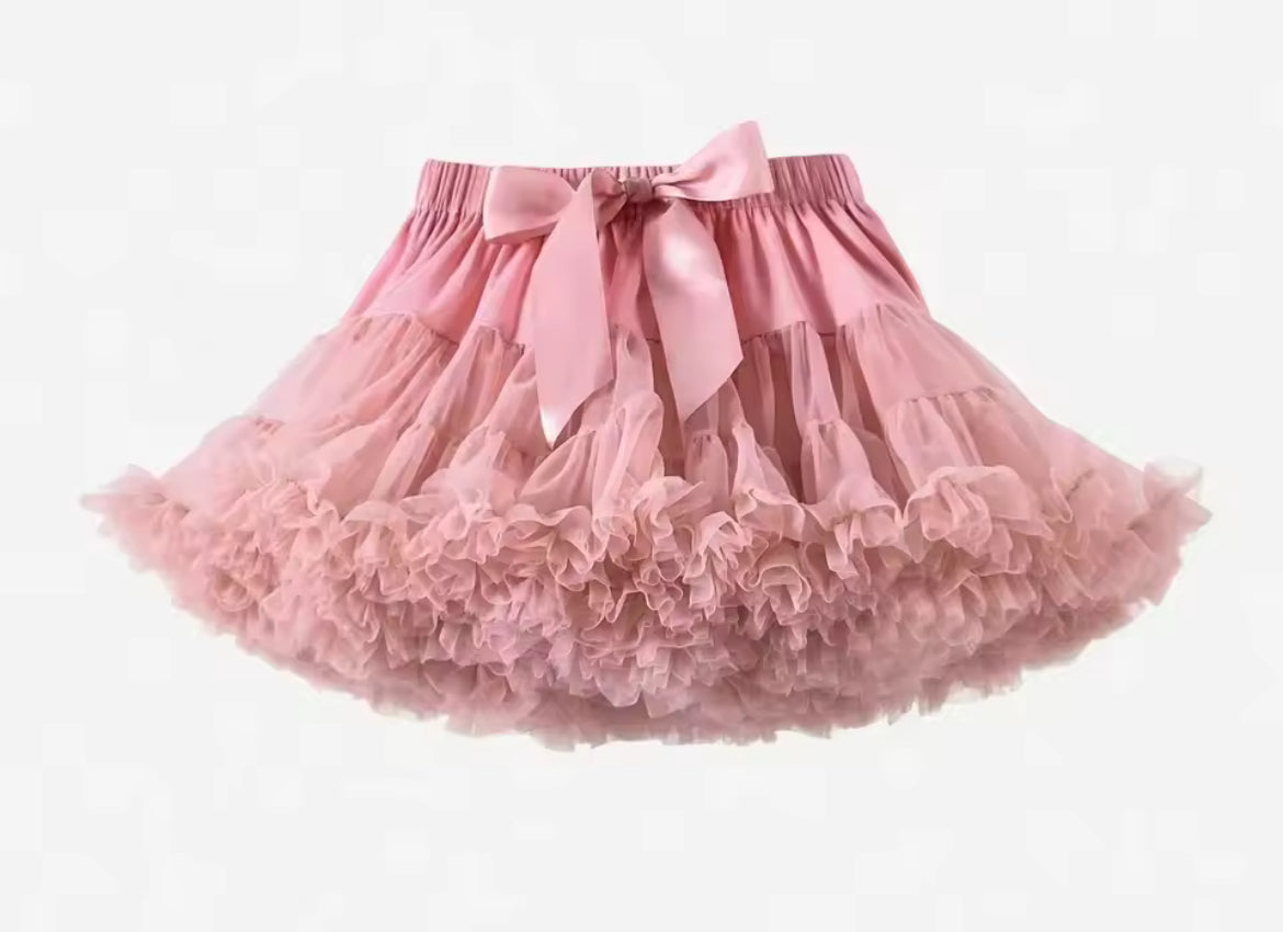 Ruffled Tutu Petite Skirt