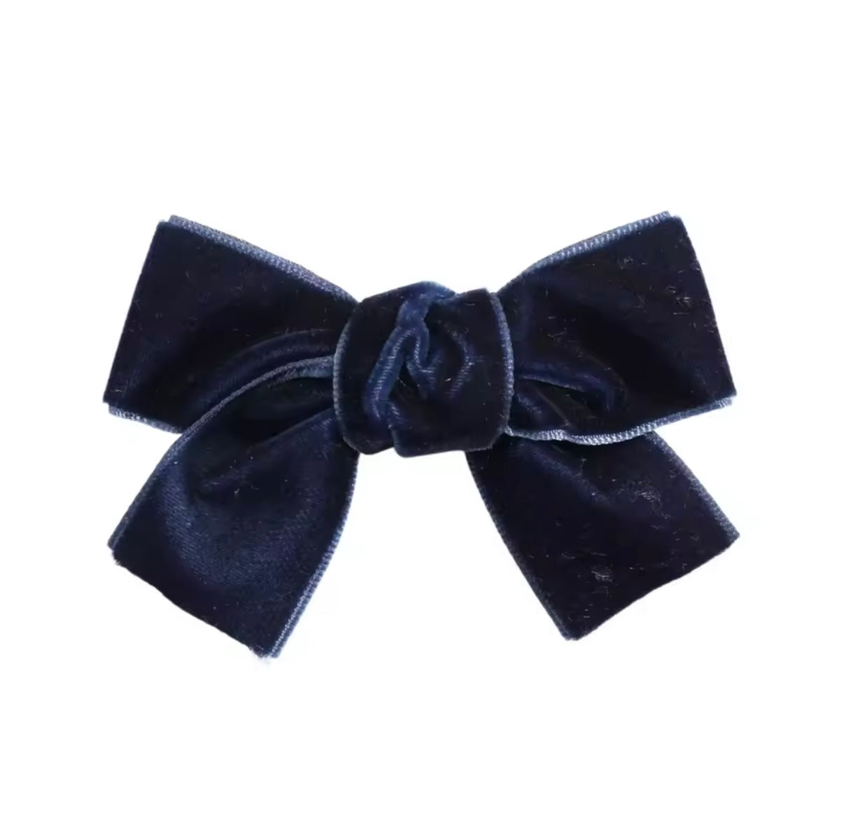 Velvet Dreams Mini Hair Bow Clip Set