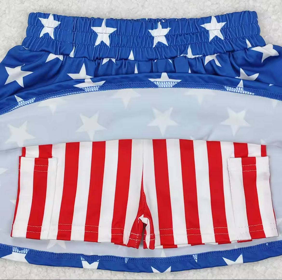 Star Spangled Activewear Skirt
