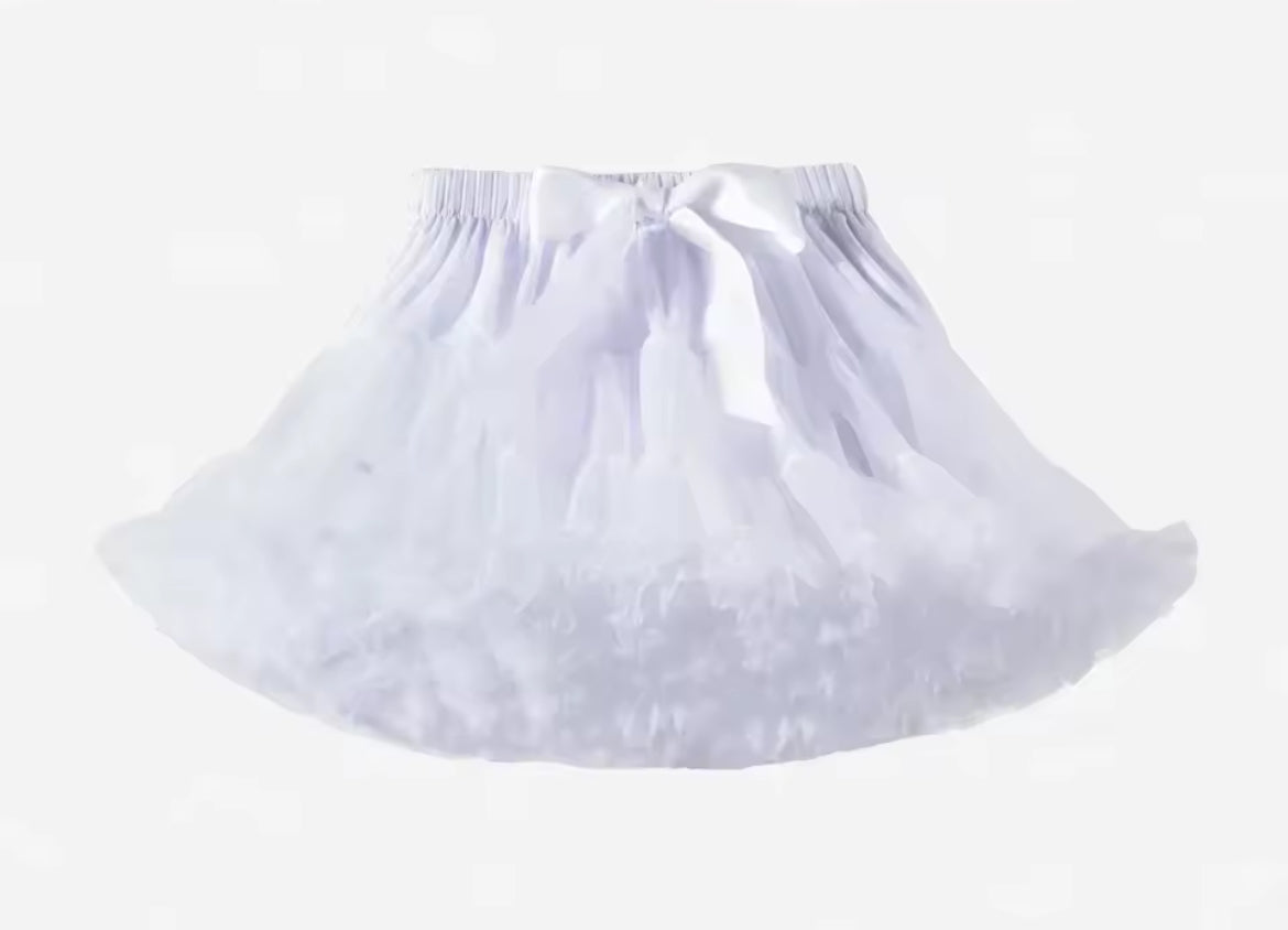 Ruffled Tutu Petite Skirt