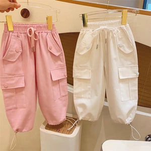 Pink Cargo Pants