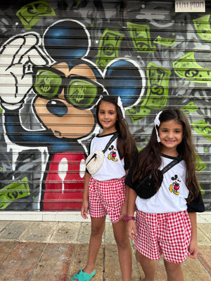 Pixie Check Shorts
