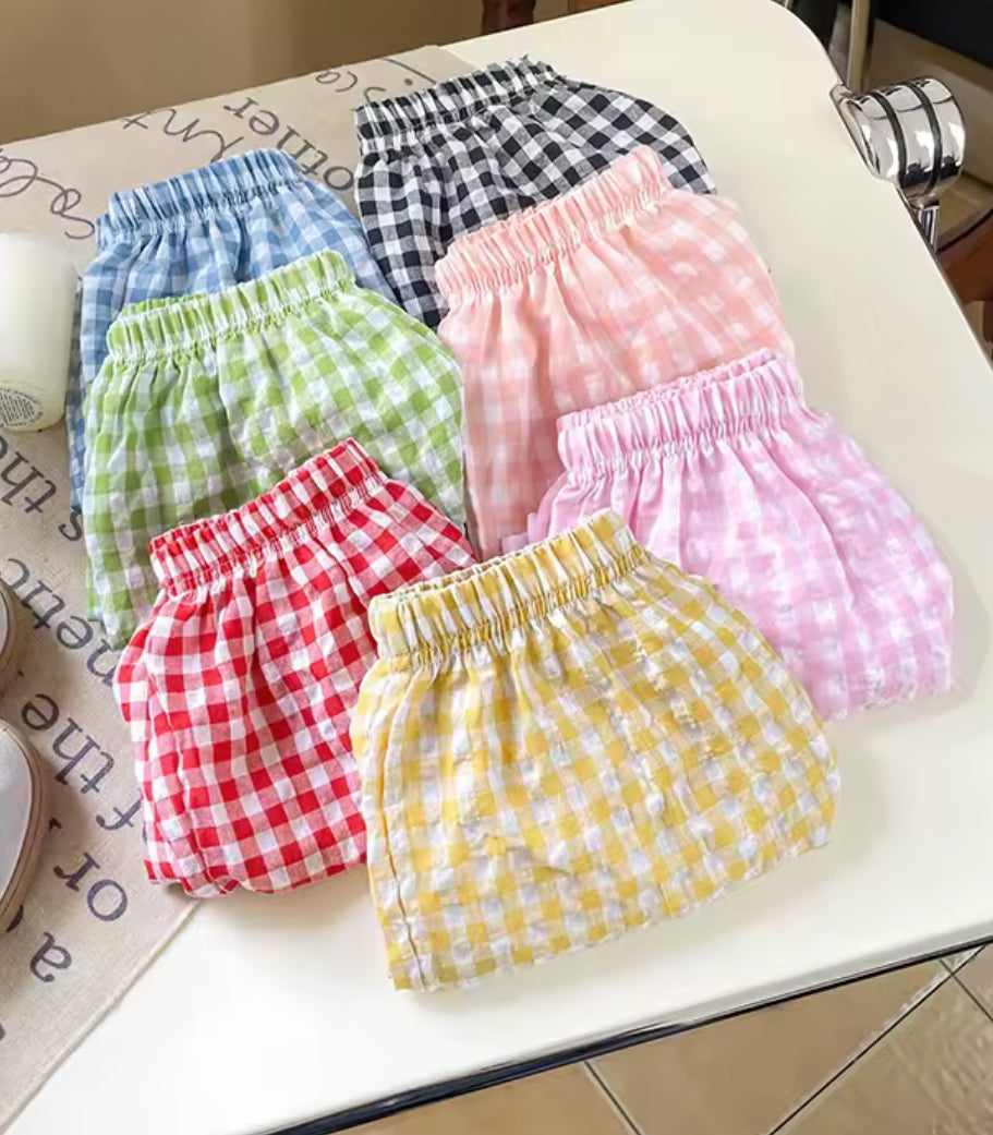 Pixie Check Shorts