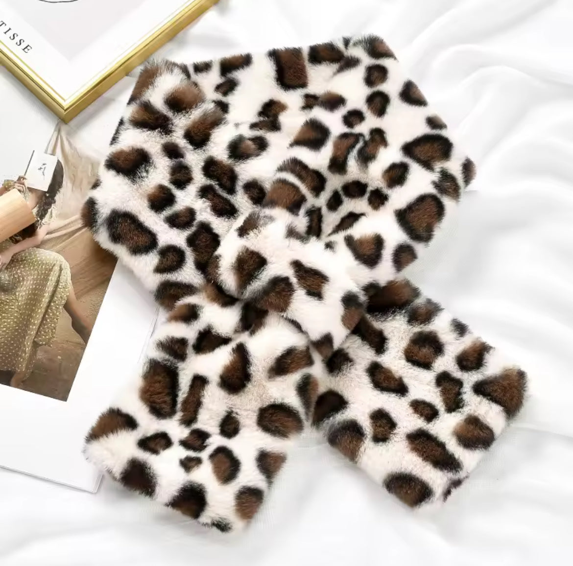 Wildly Chic Leopard Scarf