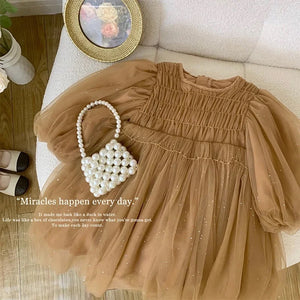 Shimmer Tulle Dress