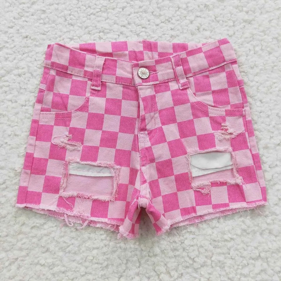 Checkered Shorts
