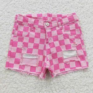 Checkered Shorts