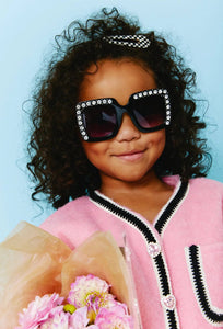 Square Rhinestone Sunglasses