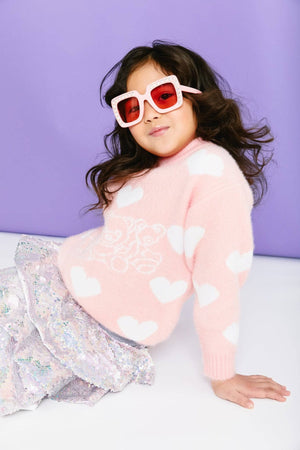 Square Rhinestone Sunglasses