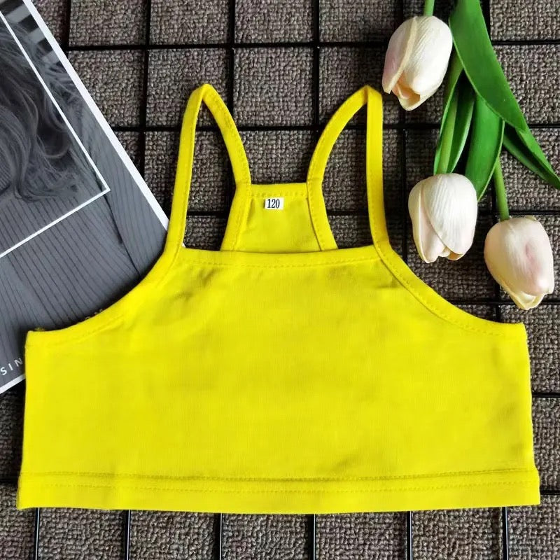 Kids Racerback Crop Top