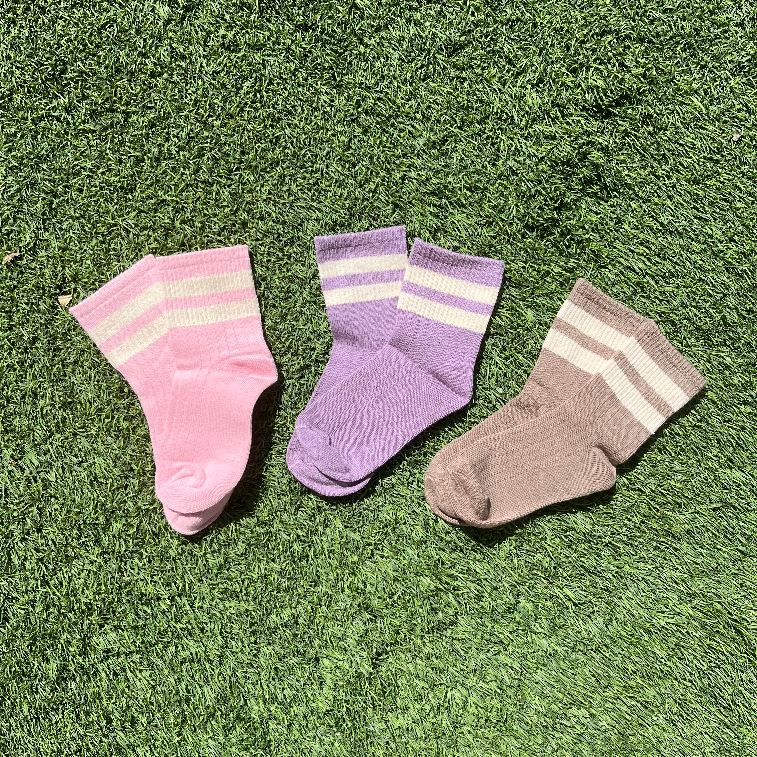 Striped Midi Socks