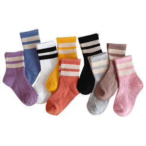 Striped Midi Socks