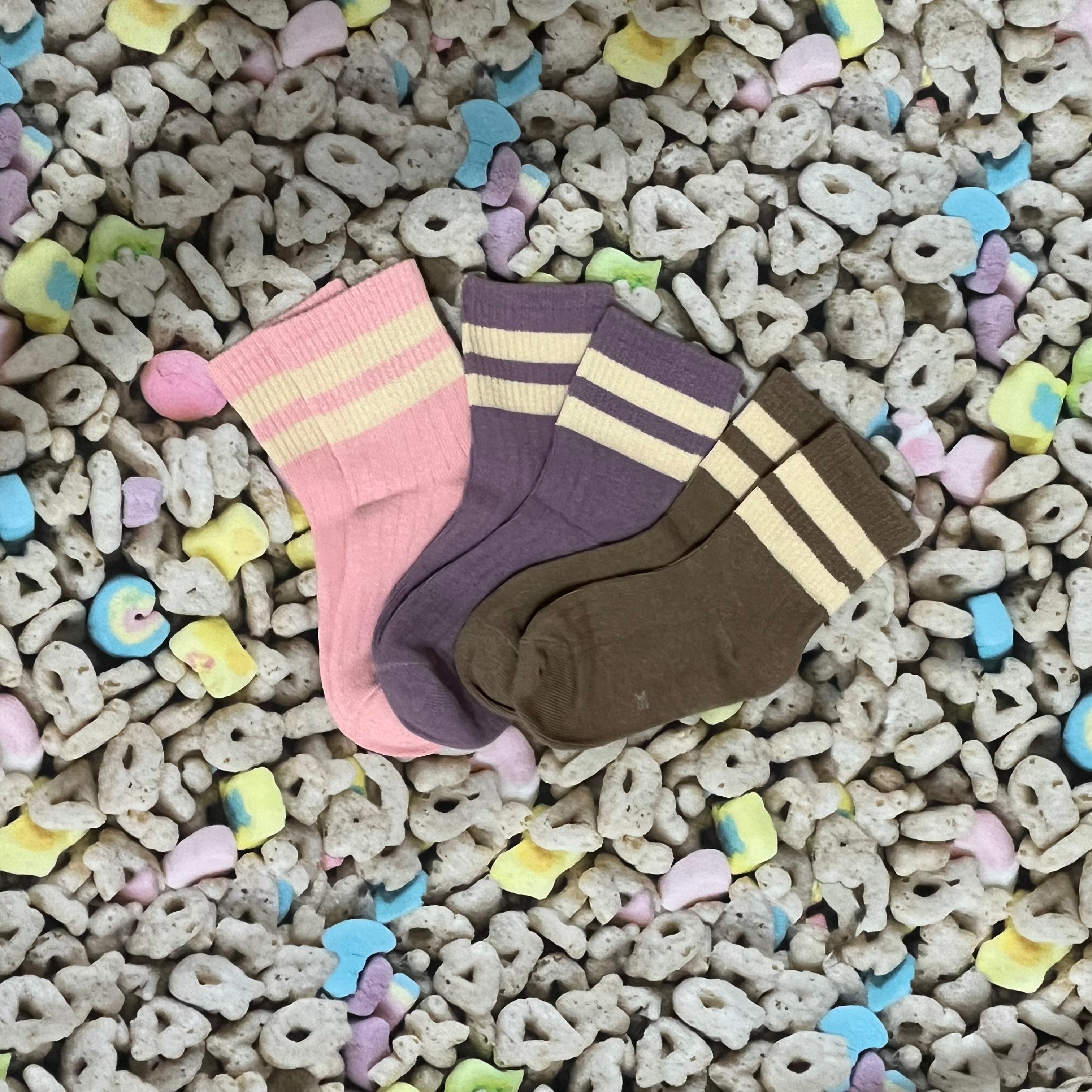 Striped Midi Socks