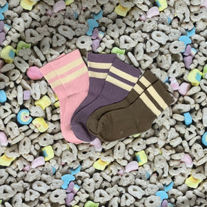 Striped Midi Socks