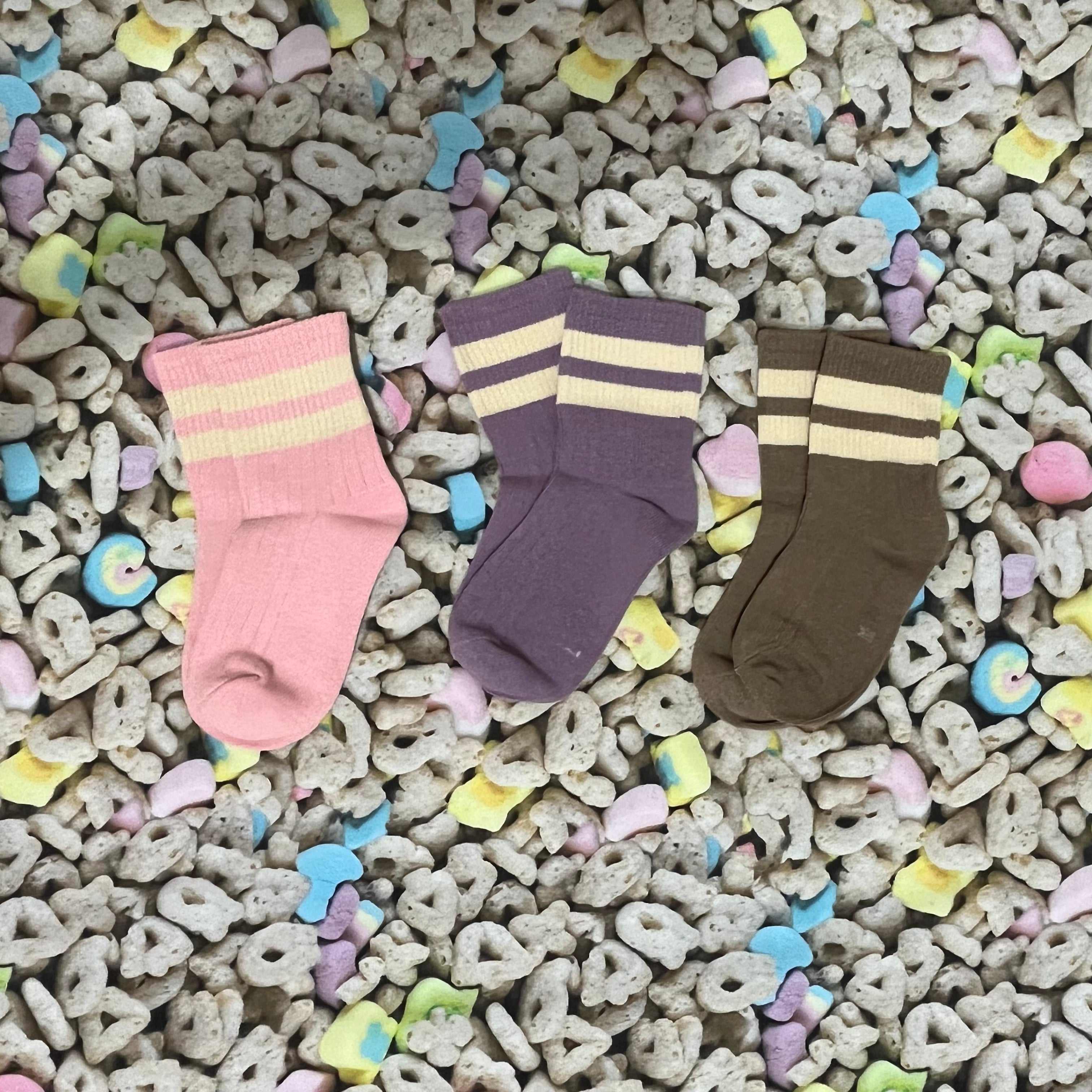 Striped Midi Socks