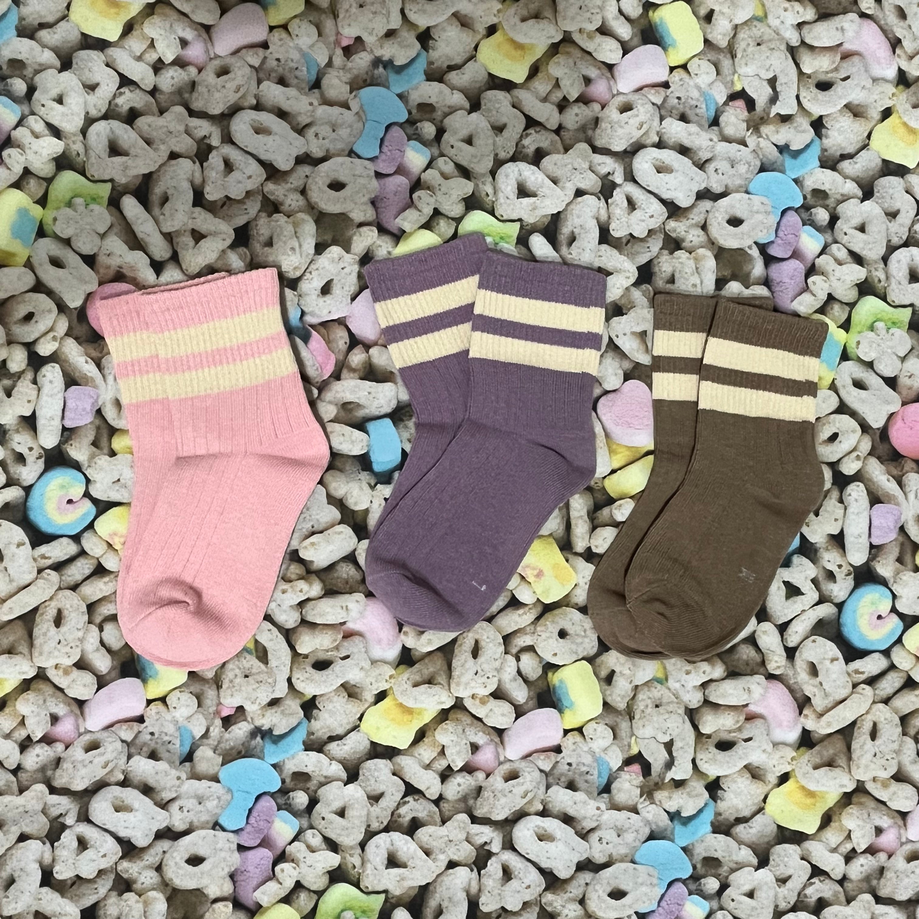 Striped Midi Socks