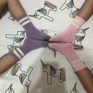 Striped Midi Socks