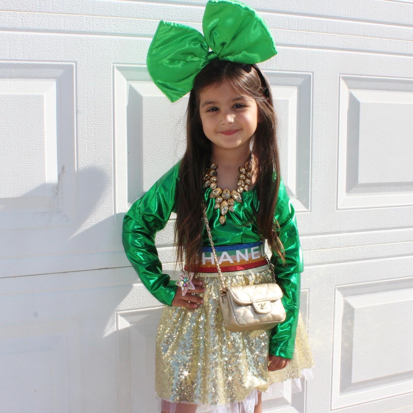 Oversized Satin Bow Headband