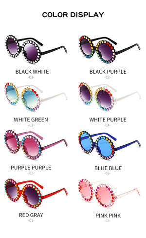 Sparkle Girl Gemstone Sunglasses