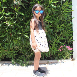 Sequins star tulle dress