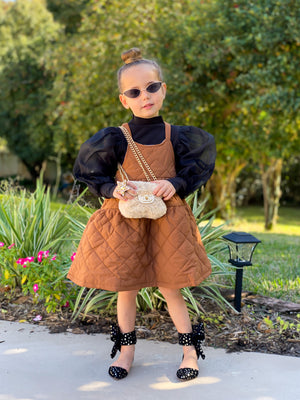 Quilted Wide Dress