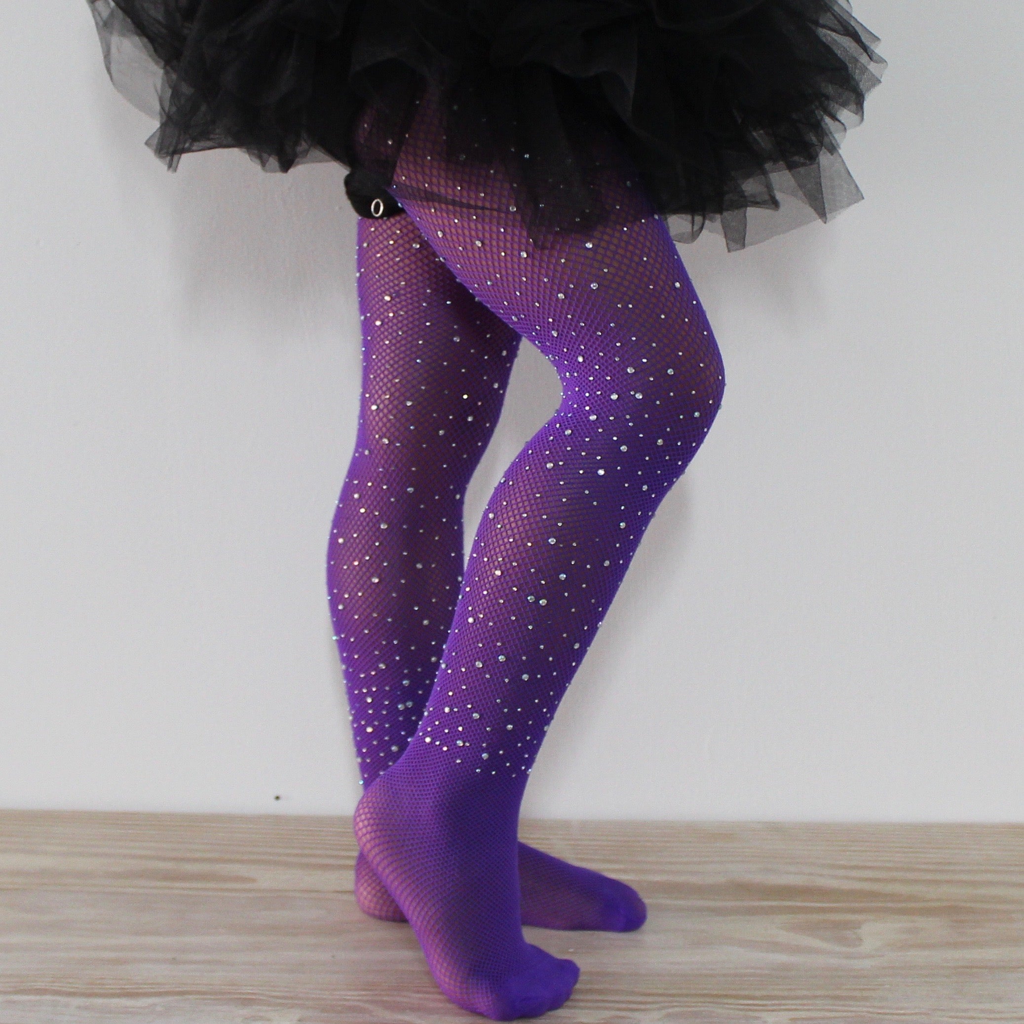 Bedazzled Rhinestone Color Tights KIDS